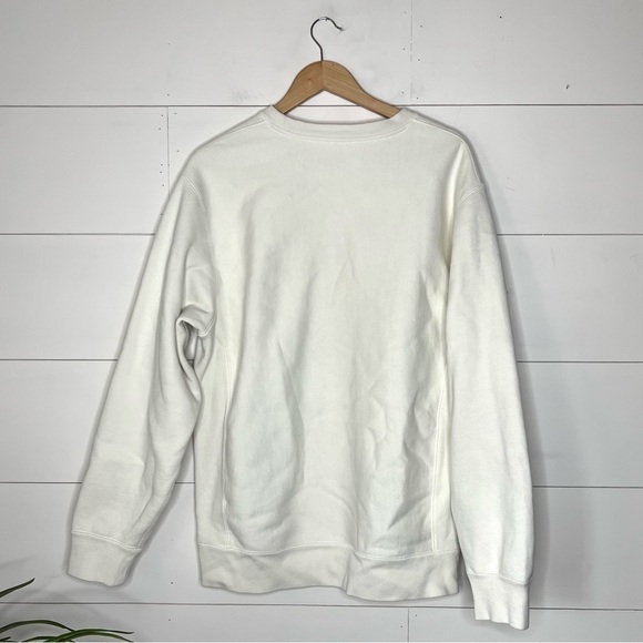 Maybe Today NYC Spring Rose Unisex Heavyweight Fleece-lined Sweatshirt - Picture 3 of 7